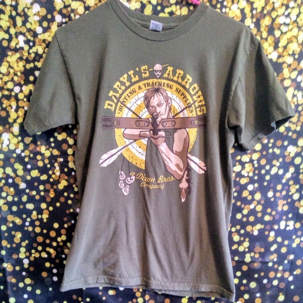 Tee Fury The Walking Dead Daryl Dixon Small Tshirt